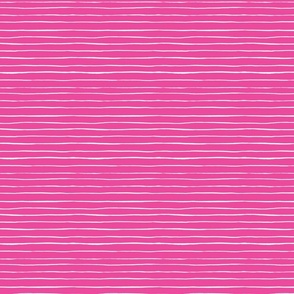 Hot Pink and white stripes 2 - coordinate to flamingo beach party - micro