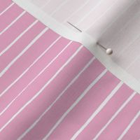 Bubblegum pink and white stripes 2 - coordinate to flamingo beach party - micro