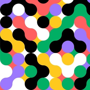 pop geometric dots version 1 medium