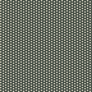 meadow dots sage ivory