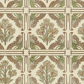 Victorian Botanical Tiles