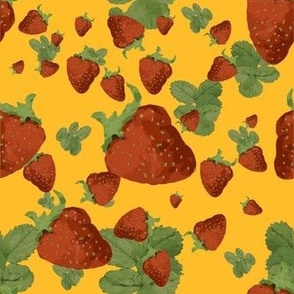 (MEDIUM)Luscious Succulent Strawberries