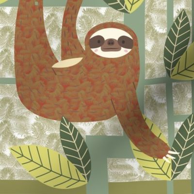 Sloths Grow Moss
