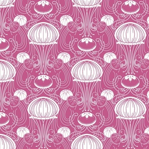Art Nouveau Jelly Pink Inverse