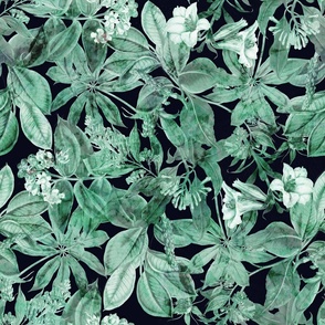 Green Dark Foliage