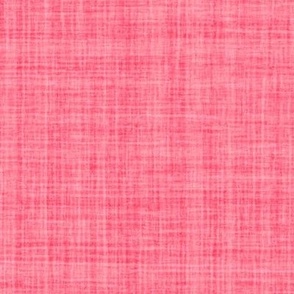 Natural Texture Gingham Checks Plaid Neutral Red Light Ruddy Red Pink FF4060 Woven Pattern Bold Modern Abstract Geometric