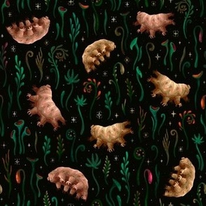 Tardigrada in Mosses Space. Microcosmos