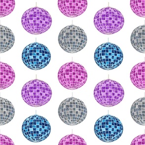 Coloured Glitterballs