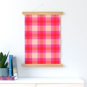 Holiday Plaid- Hot Pink, Red, Peachy