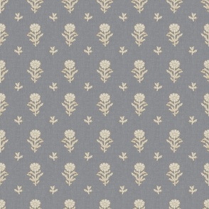 Small Florals Pale Blue Small