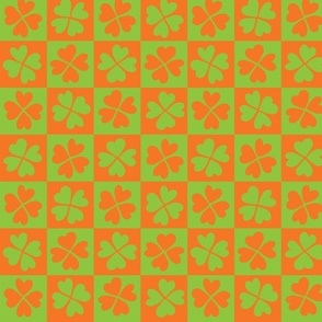 Checkered Clover pattern