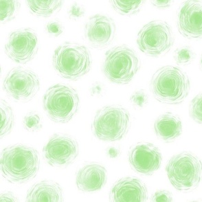 green painterly dots normal scale 12"