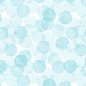 (small scale) confetti dots - party - light blue - LAD23