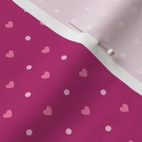 Valentines Pink Polka Dot
