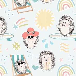 Hedgehogs on vacation