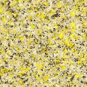 Spooky Yellow -- Midcentury Magazine-Look Glitter -- ZineGlitter ind045-- Halloween Vintage Glitter -- Solid Faux Glitter -- Simulated Glitter Look -- Halloween Vintage Yellow Black Sparkles Print -- 60.42in x 25.00in repeat -- 150dpi (Full Scale)