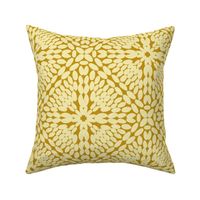 Farmhouse Chunky Crochet Goldenrod Honey Yellow by Angel Gerardo - Large Scale