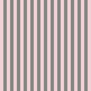 Stripe Pewter and Cotton Candy coordinate