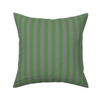 Stripe Pewter and Kelly Green coordinate