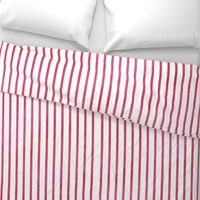 Pink Stripes On White Background For Mix And Match 