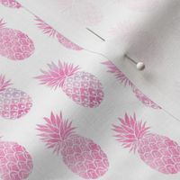 Pineapple Pink watercolor with different patterns