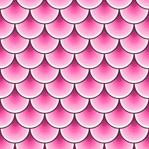 pink fishscale or pink mermaid scale in shades of magenta , rose pink to pale pink