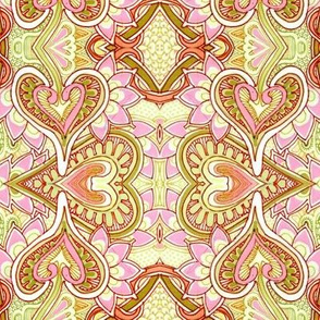 Pink and Lime Valentine