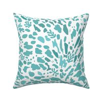 Splashing Matisse Teal Waters 24" repeat