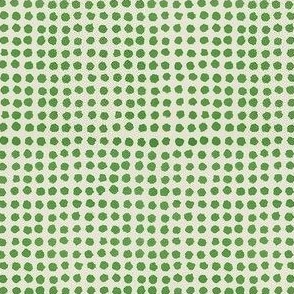Green Watercolor Dots