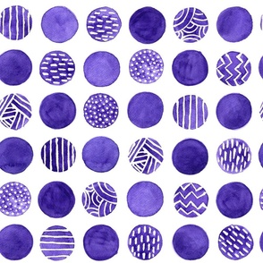 Purple Dots L