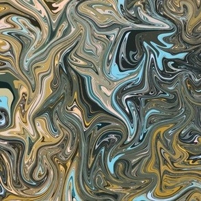 Swirls in Mirror Repeat