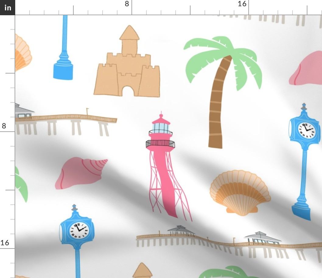 Fort Myers_ FL spoonflower pattern swatches