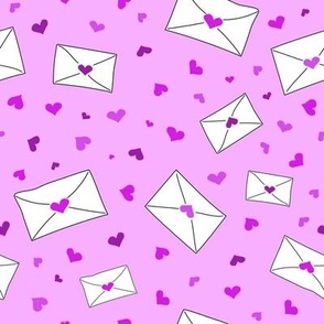 Love Letters Medium Purple
