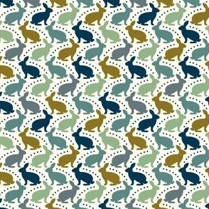 Mini/Micro // Bunny, Bunny, Bunnies : Easter Bunny : Year of the Rabbit - Cool Colors