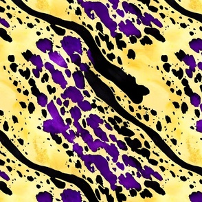Colorful Abstract Cheetah Print 