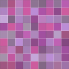 Gaming Grid, moody pinks, 24 inch