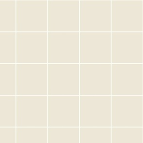 large grid 4'' - beige 
