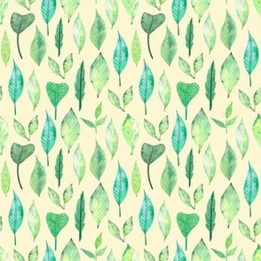 green leaves seamless pattern7