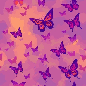 Whimsical butterflies