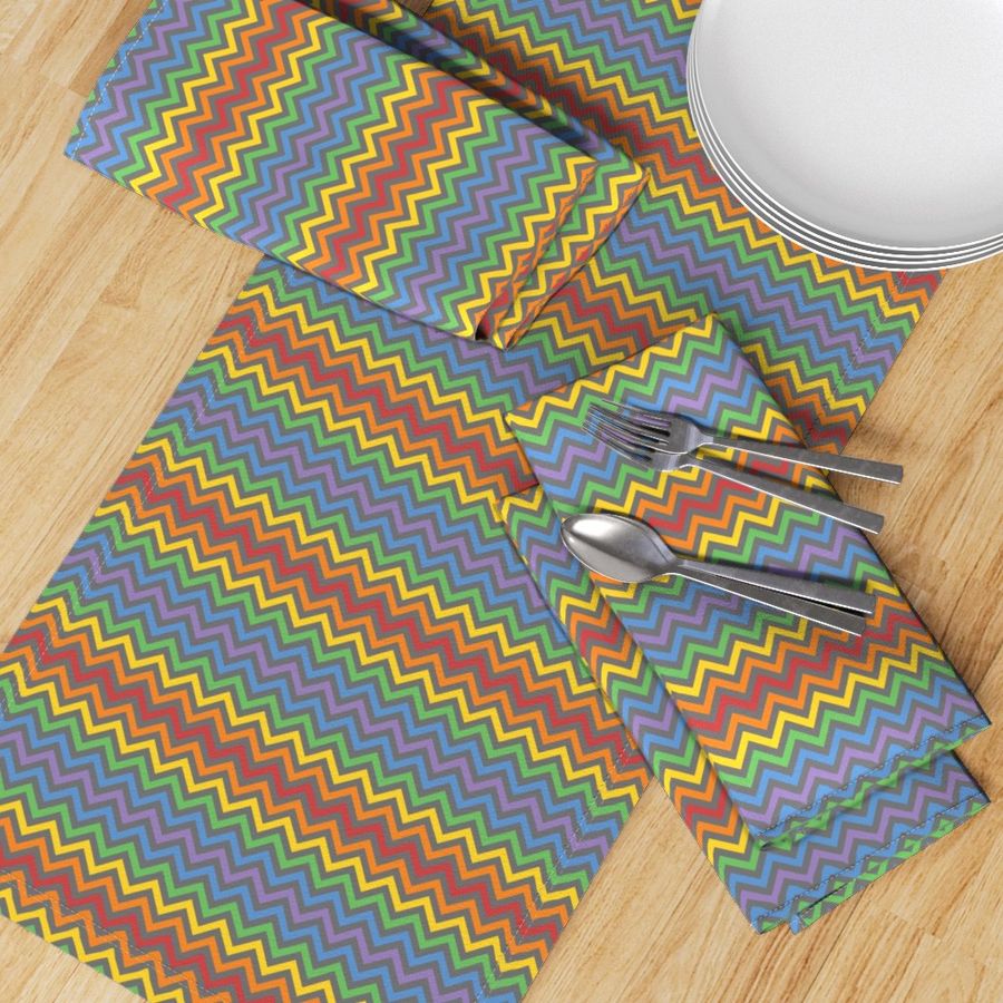 Rainbow Robot Chevron