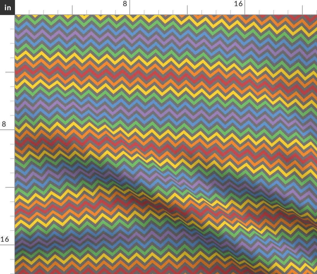 Rainbow Robot Chevron