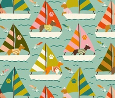Woofward (Sailing Dogs) (Large Scale)