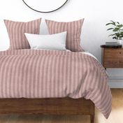 Puce Pink Textured Stripes  For Mix And Match