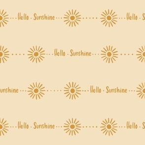 Hello Sunshine // Almond & Marigold // Gender Neutral Baby