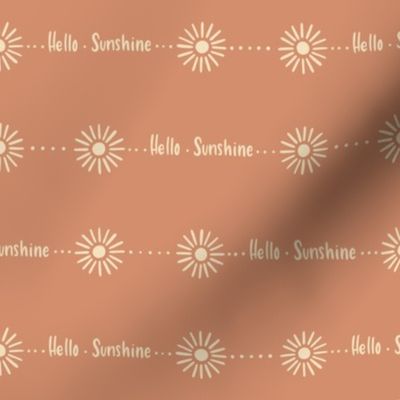 Hello Sunshine // Apricot // Boho Sun