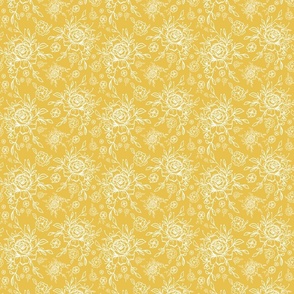 Sweetbriar Silhouette (Yellow & White)