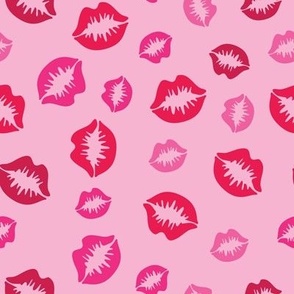 Smooches, Kisses, Lipstick Kisses, Love Lips, Red Valentine's Day Kisses
