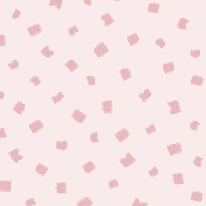 10" Square Dots Pink