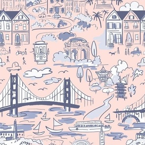 I Left My Heart in San Francisco, Pink and Violet Blues