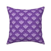 Purple Geometric Flourish